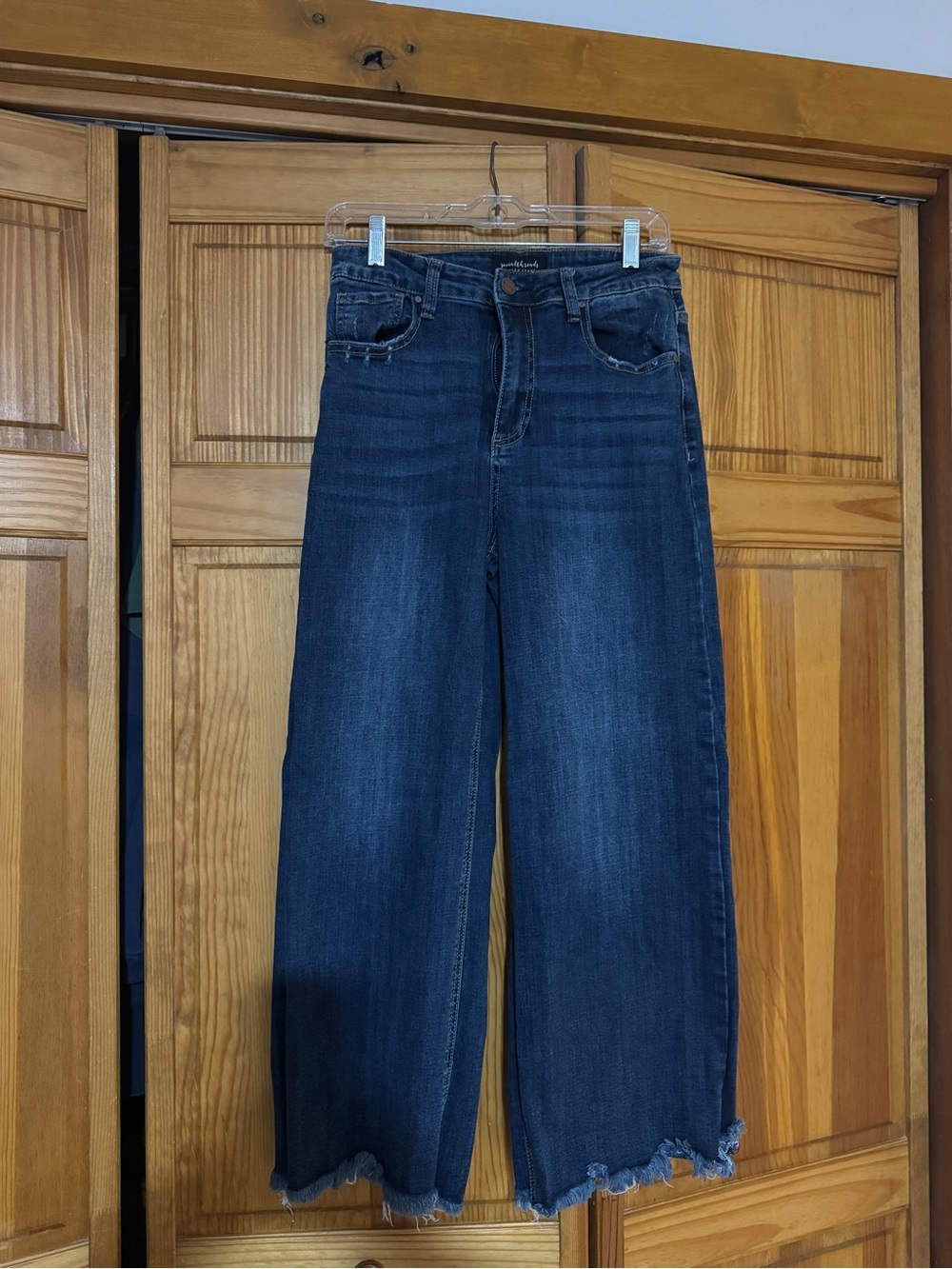 Social Threads wideleg jeans